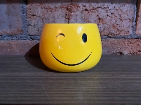 Emoji Winking Pot