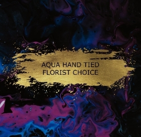 Hand Tied Aqua